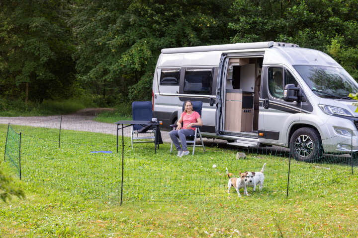 KERBL Begrenzungszaun Camping Net